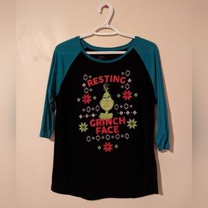 Grinch half sleeve t-shirt